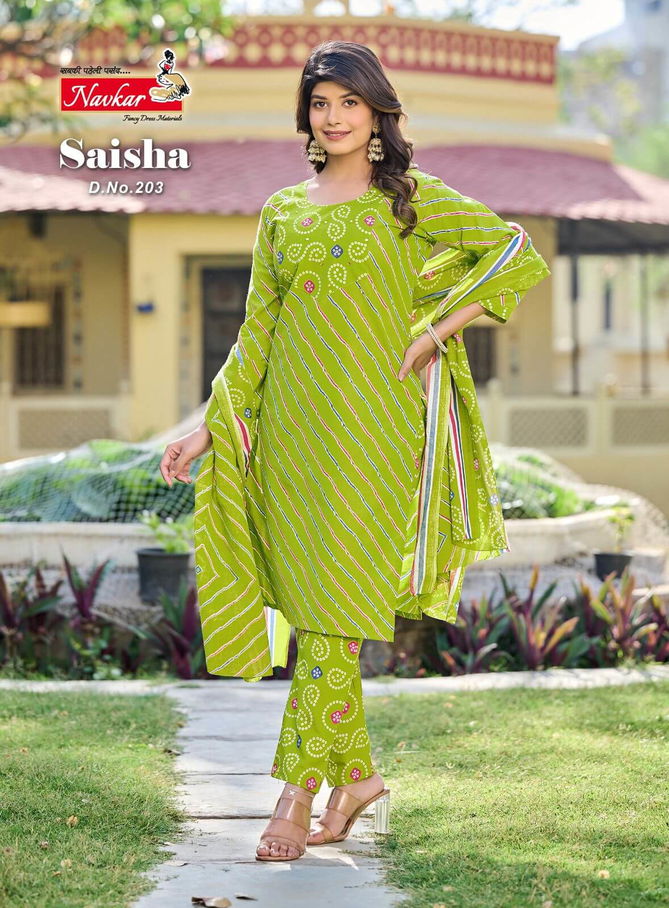 Saisha Vol 2 By Navkar Readymade Cotton Salwar Suits Catalog